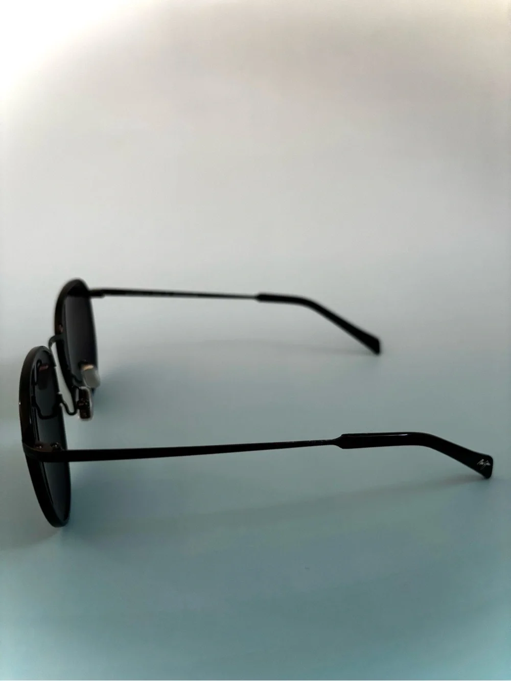 Maui Jim Black Frame Polarized Gray Lenses Men’s Sunglasses-Model: MJ854-02